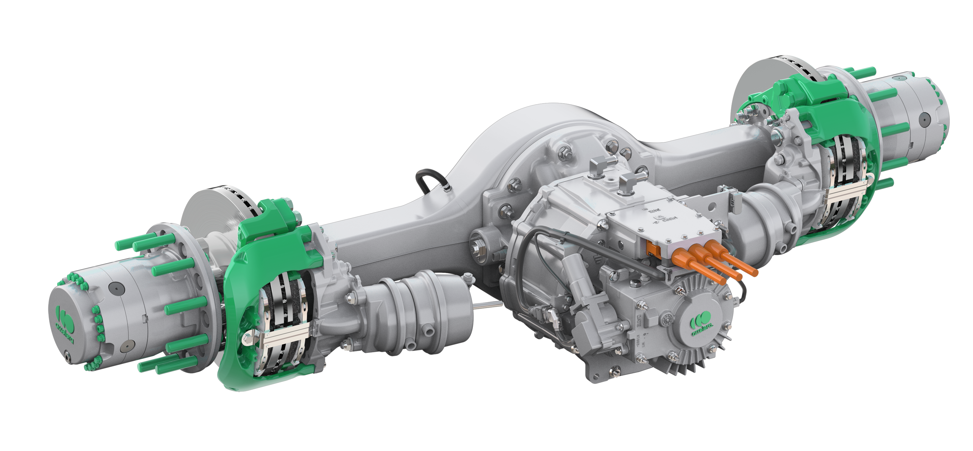 Product rendering of the Accelera 14Xe Gen3 eAxle