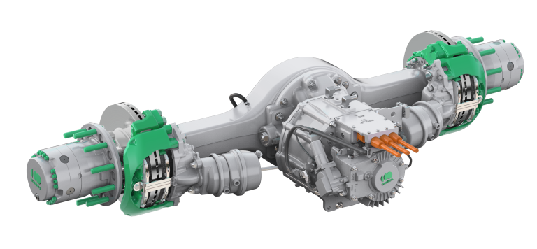 Product rendering of the Accelera 14Xe Gen3 eAxle