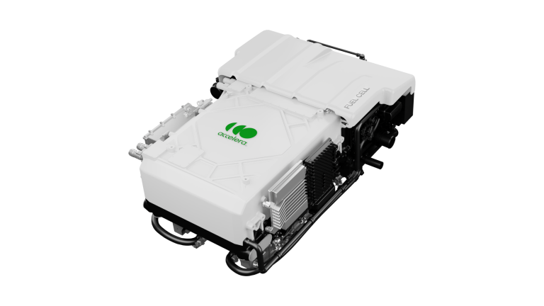 Product rendering of an Accelera fuel cell module