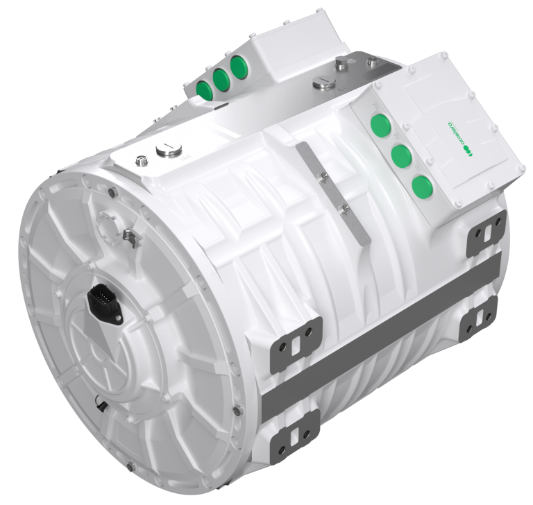 Rendering of an Accelera electric motor