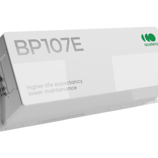 Product rendering of the Accelera BP107E LFP battery