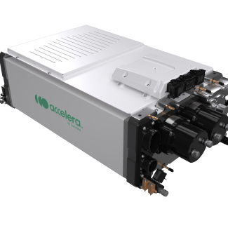 Product rendering of the Accelera HD45 fuel cell